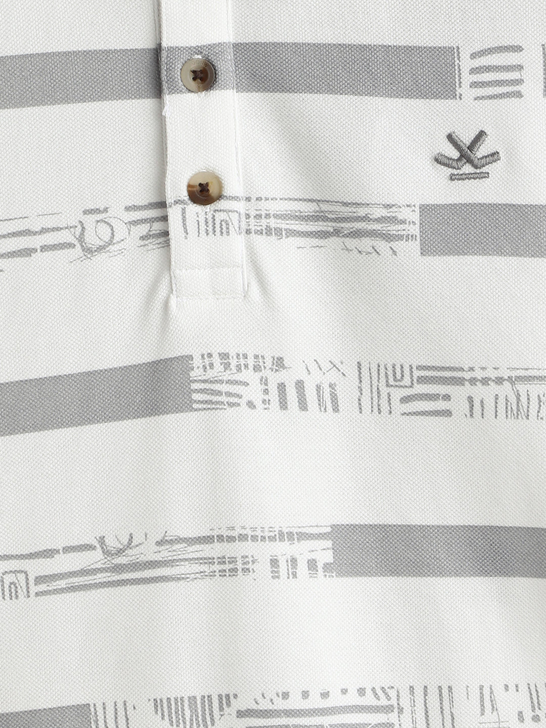 Pure Cotton Yarn Dyed Polo  | Off White - Image 4