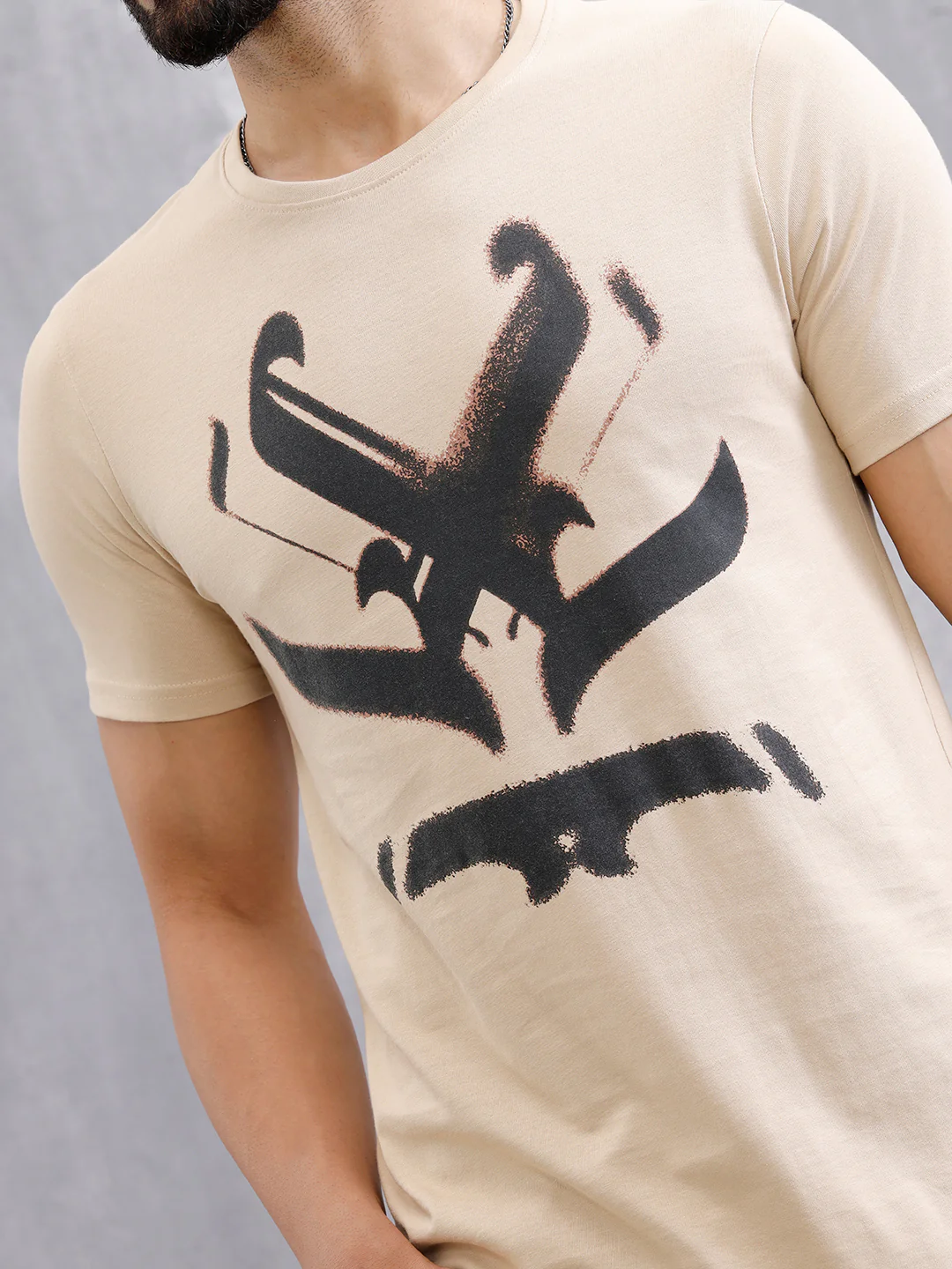 Ancient Script Inspired Brand Carrier | Khaki - Image 7
