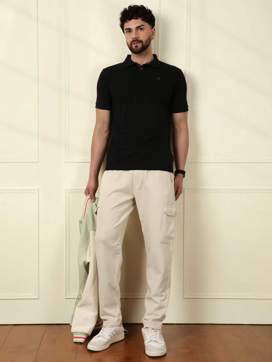 Acid Washed Jogger | Beige - Image 2
