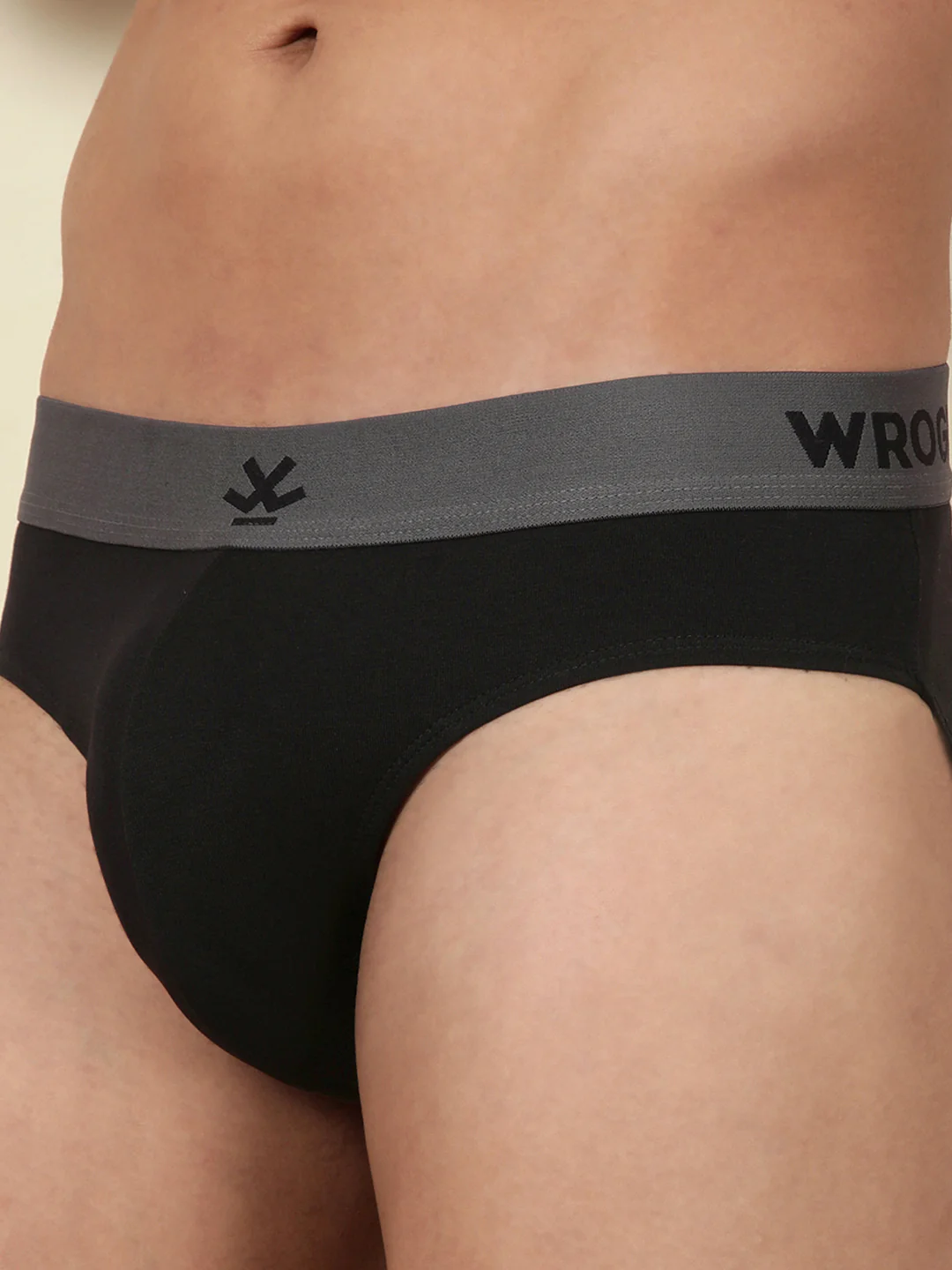 Black Comfort Stretch 1-Pack Brief - Image 4