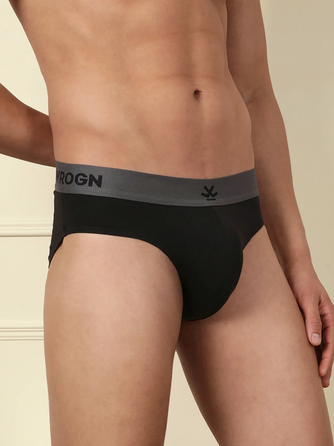 Black Comfort Stretch 1-Pack Brief - Image 6