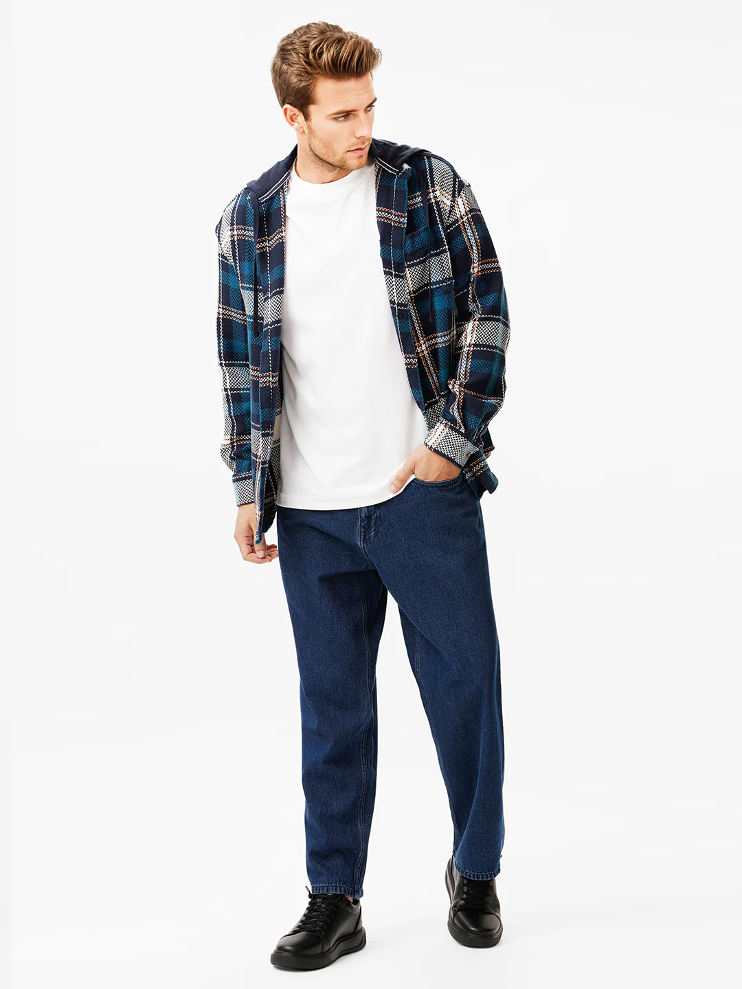 Blue Daze Hooded Shirt - Image 3