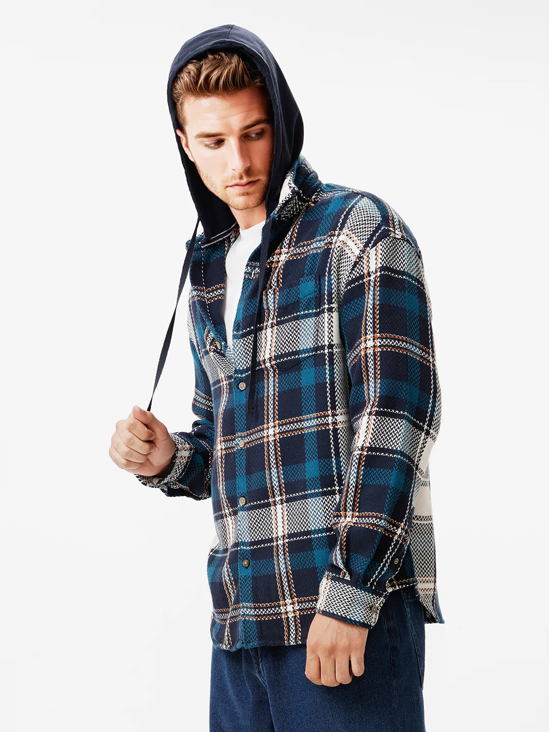 Blue Daze Hooded Shirt - Image 7
