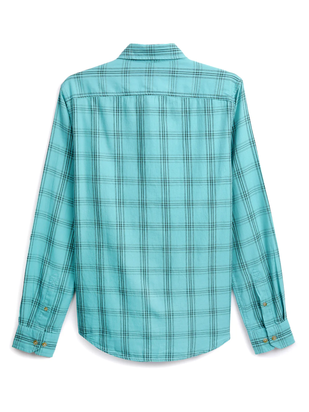 Blue Delight Casual Checked Shirt - Image 7