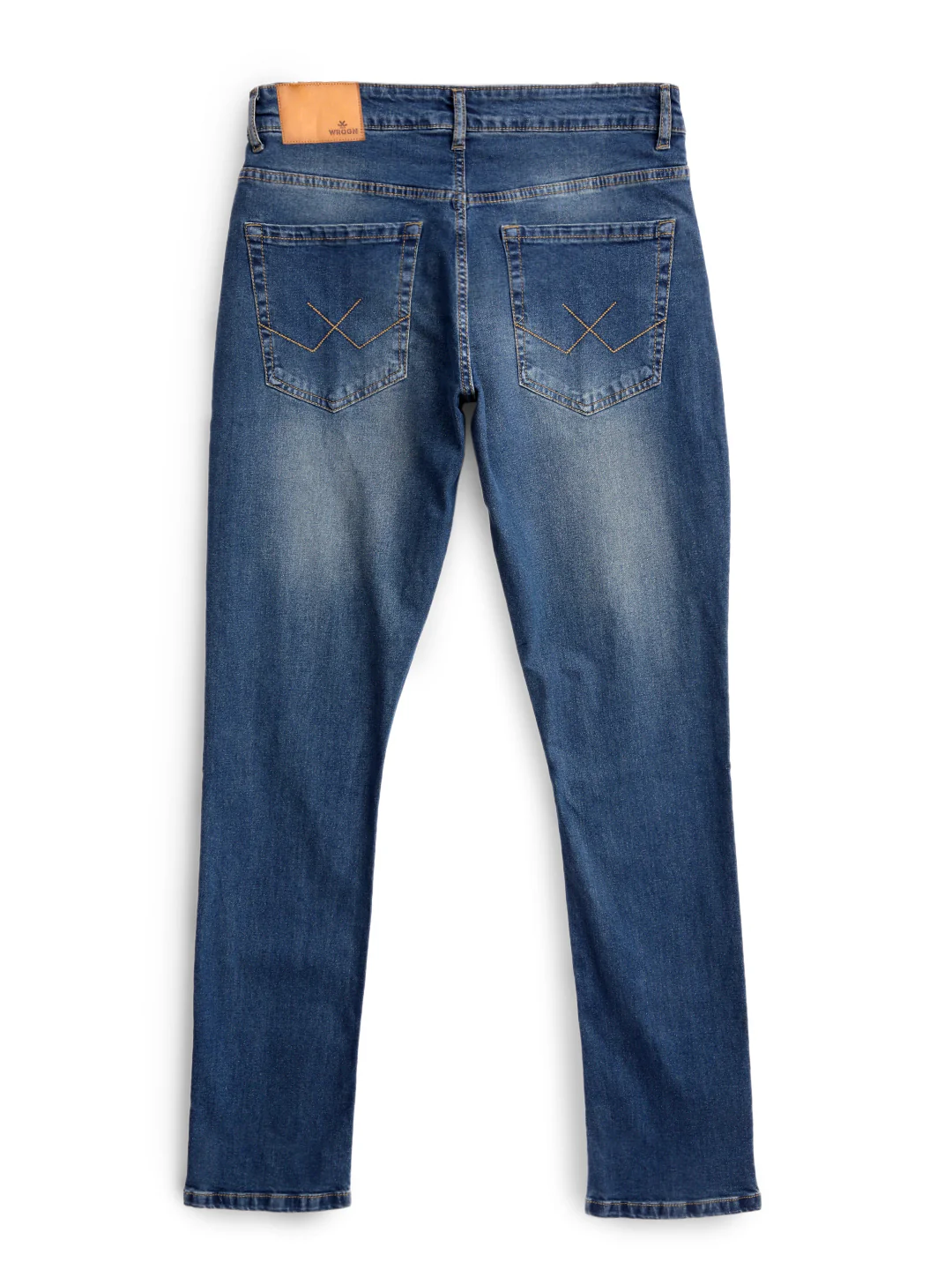 Blue Tread Five Pocket Jeans - Image 7