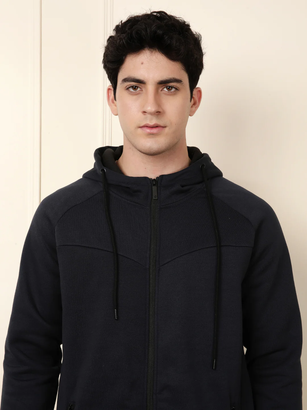 Bold Black Hooded Sweatshirt - Image 7