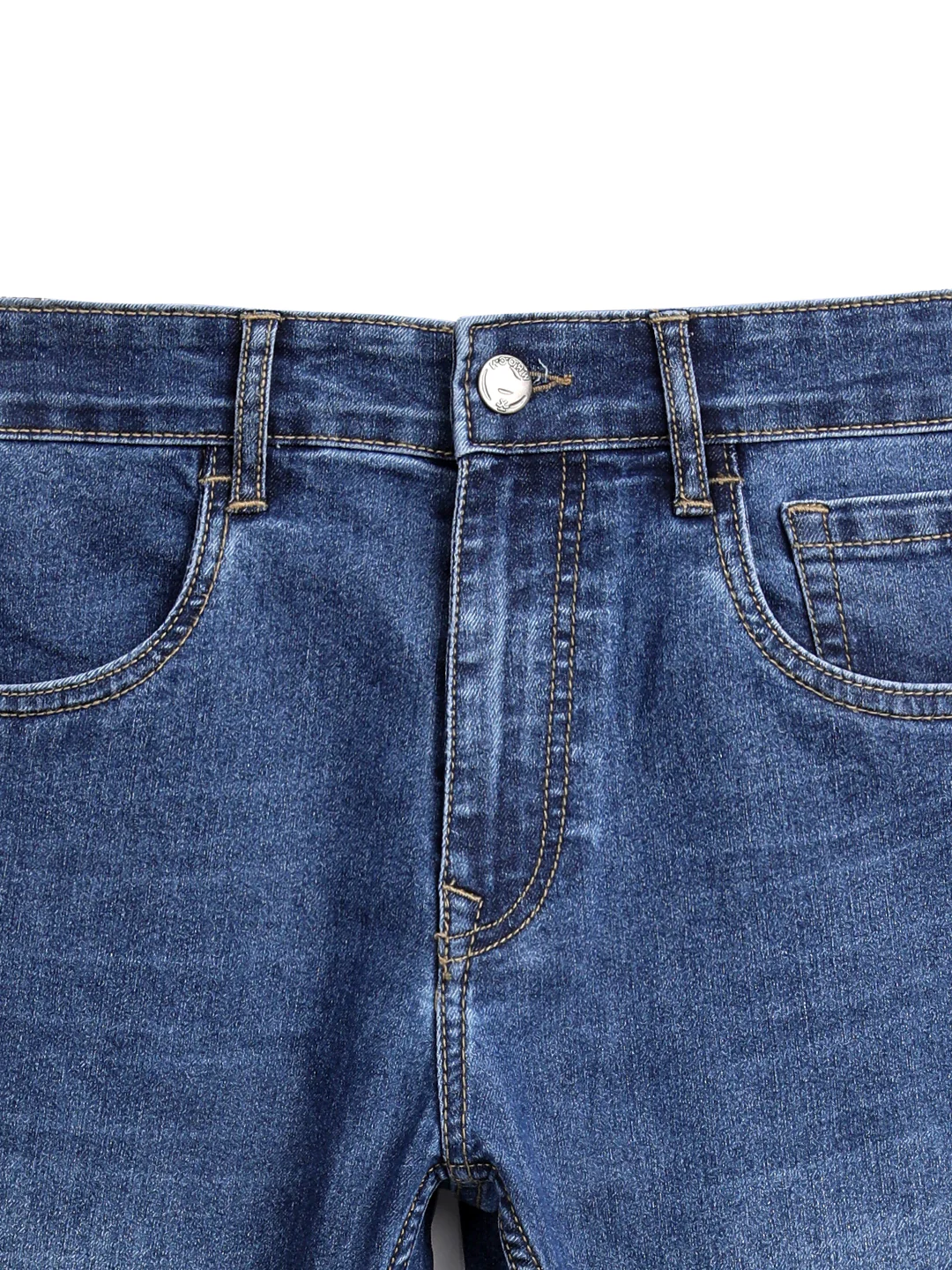Bold Blue Heavy Duty Jeans - Image 9