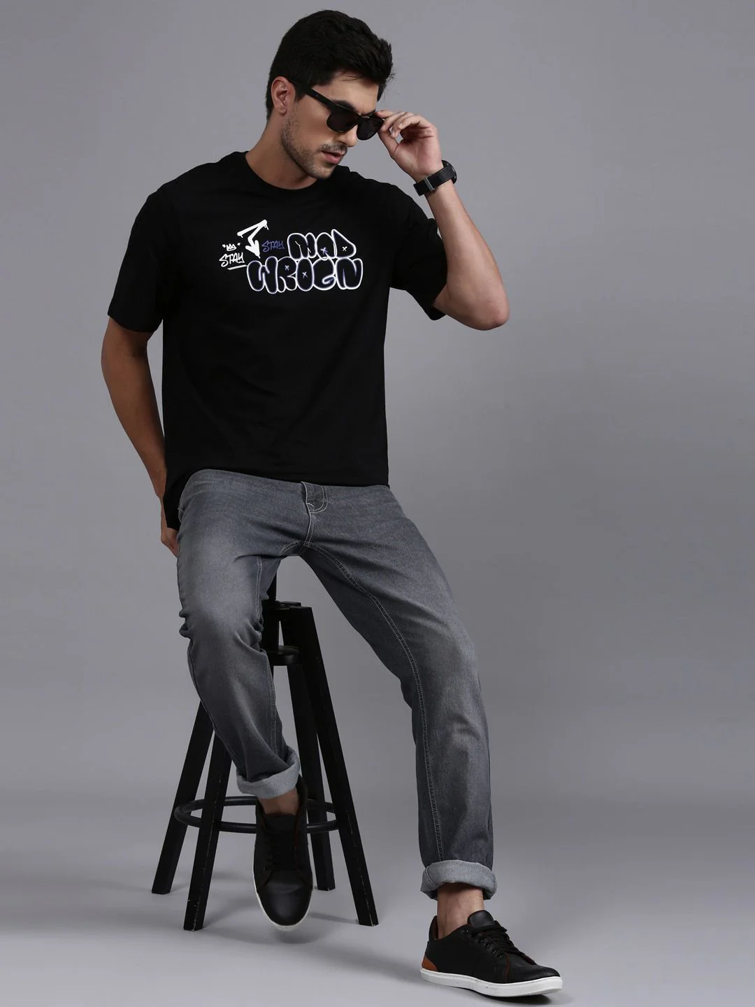 Bold Grey Apex Jeans - Image 2