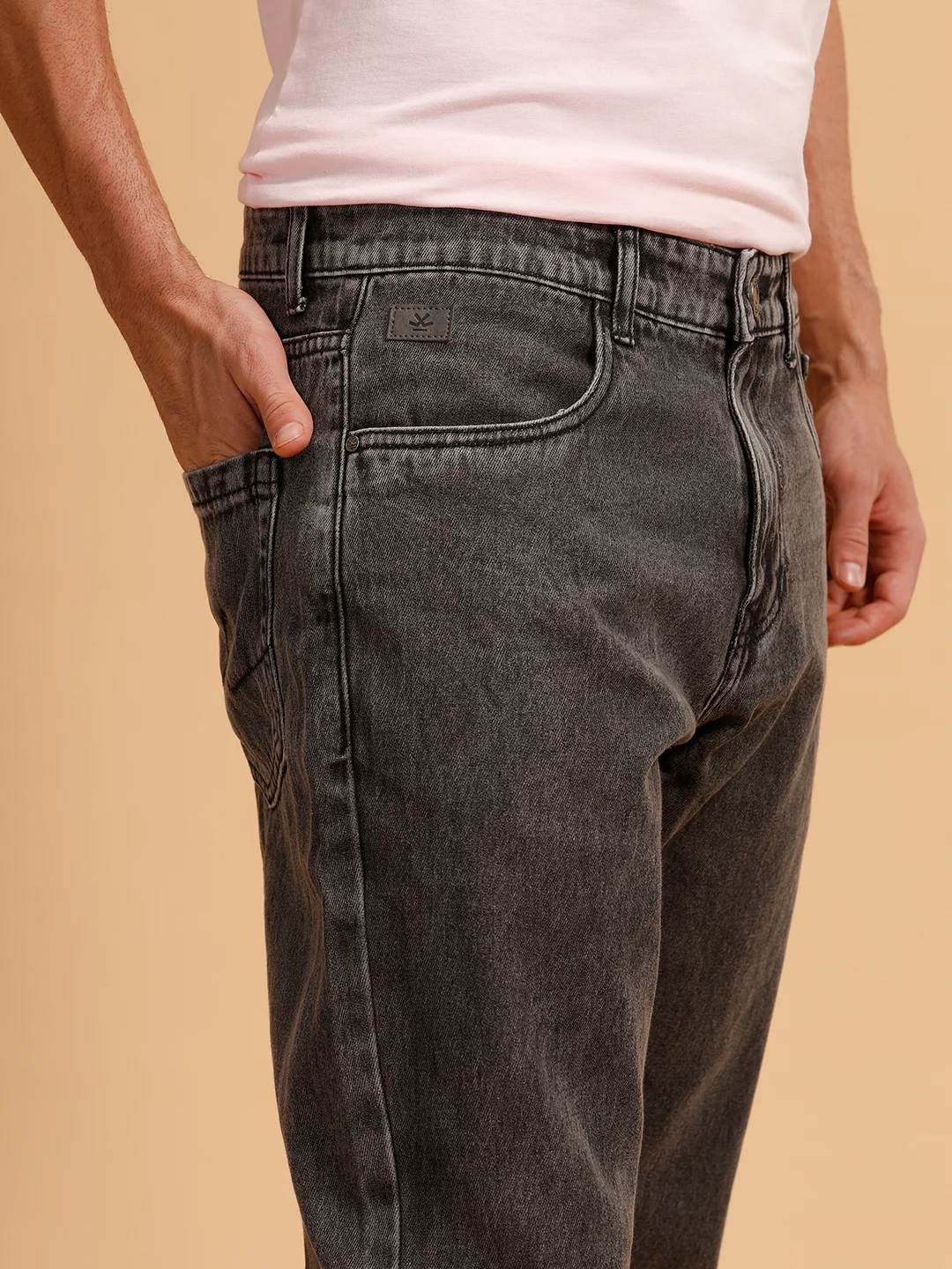 Casual Anti Fit Jeans | Grey - Image 5