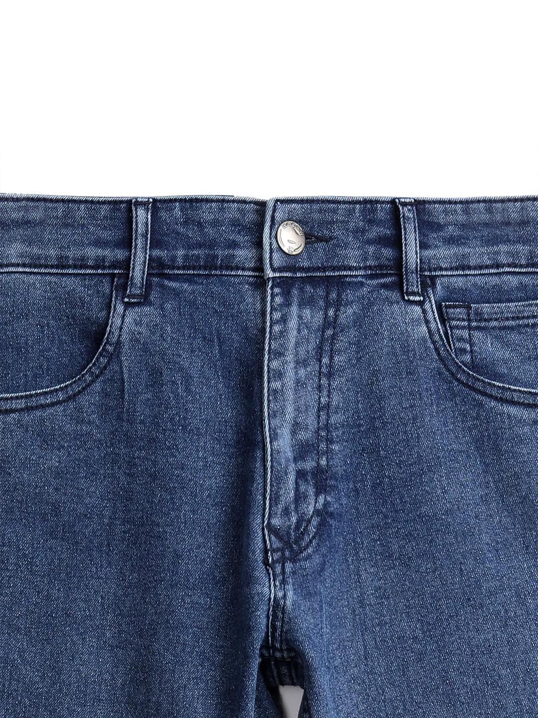 Casual Blue Heavy Duty Jeans - Image 8