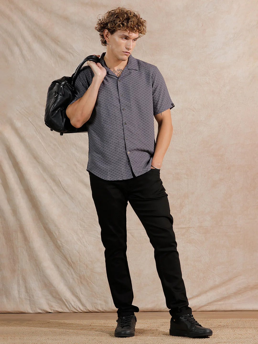 Casual Slim Fit Jeans | Black - Image 2