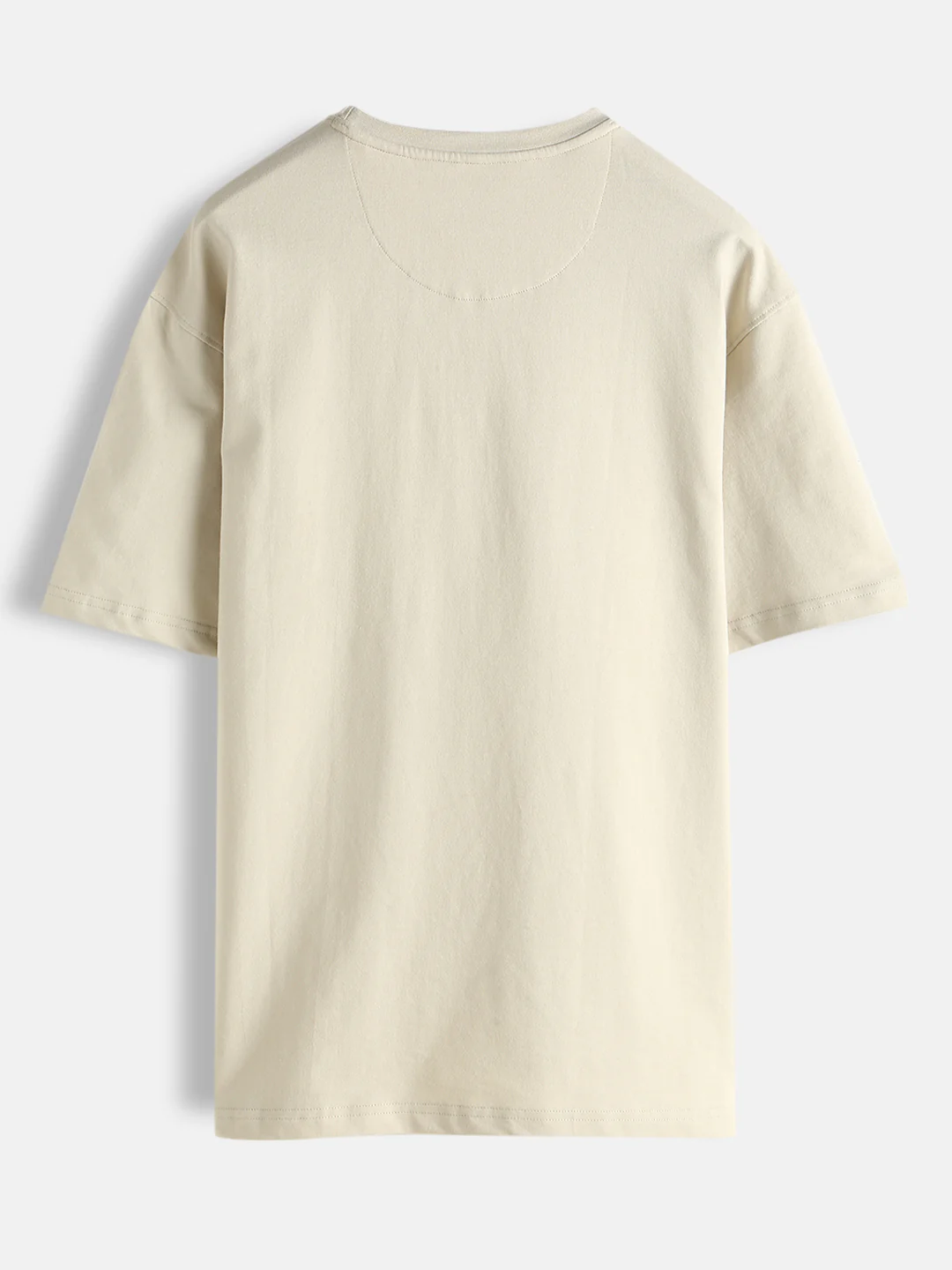 Casual Printed T-Shirt | Beige - Image 2