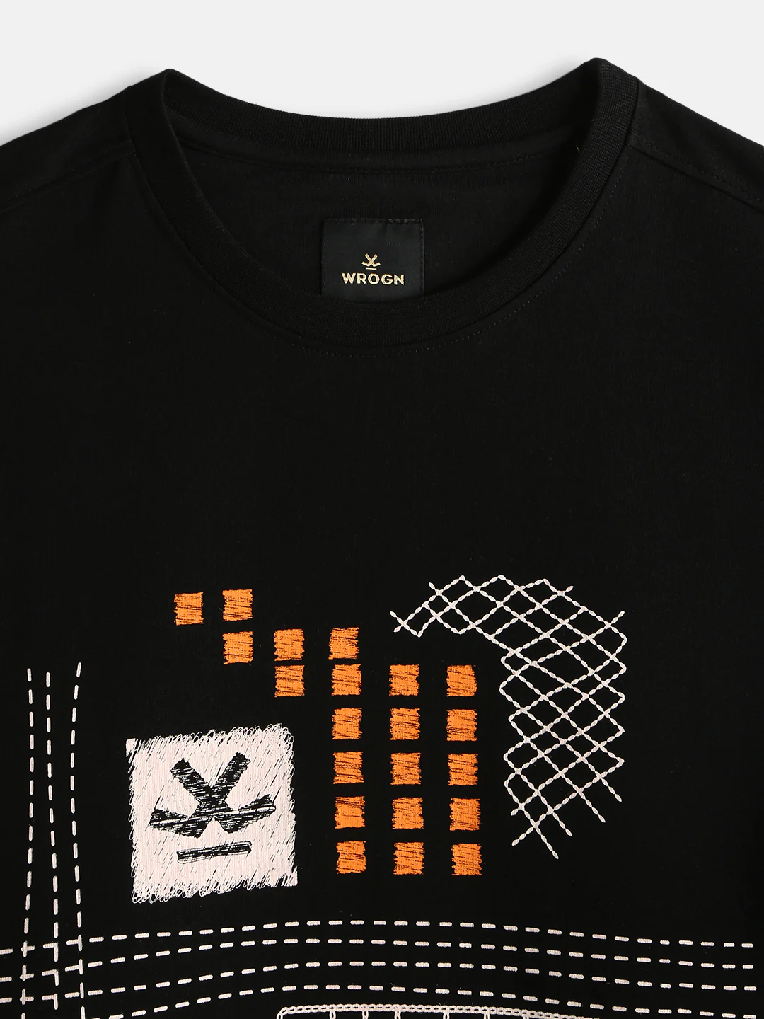 Casual Printed T-Shirt | Black - Image 4