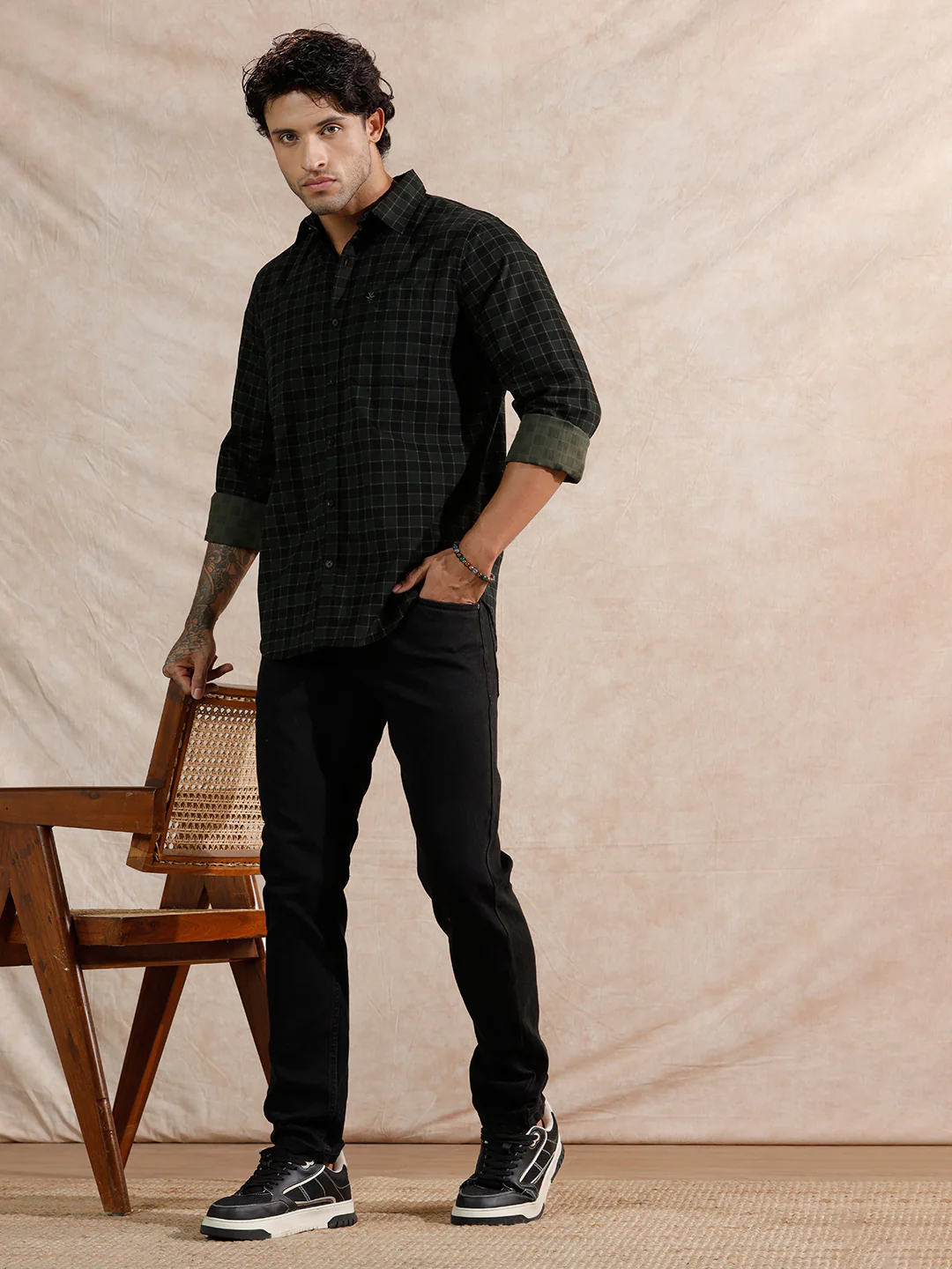 Casual Slim Fit Jeans | Black - Image 2