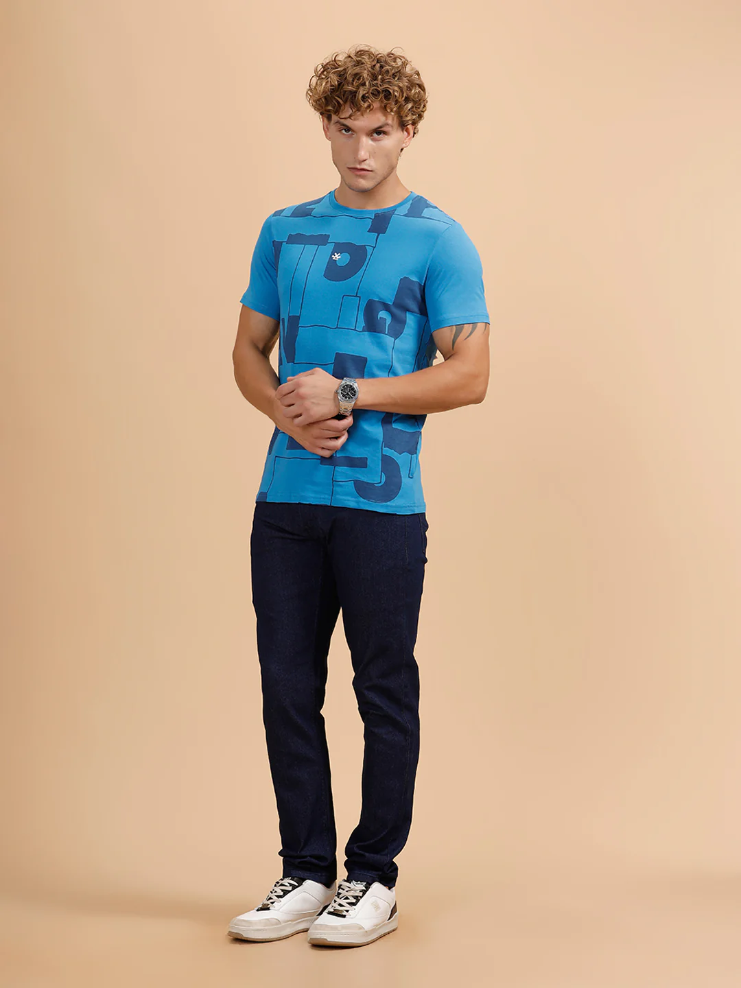 Casual Slim Fit Jeans | Dark Blue - Image 2