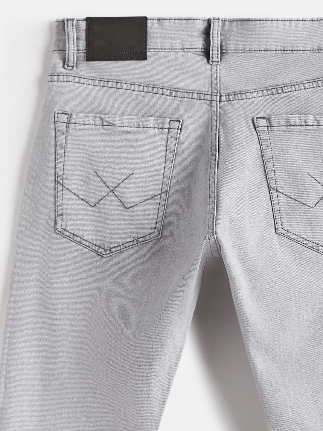 Casual Slim Tapered Jeans | Grey - Image 4