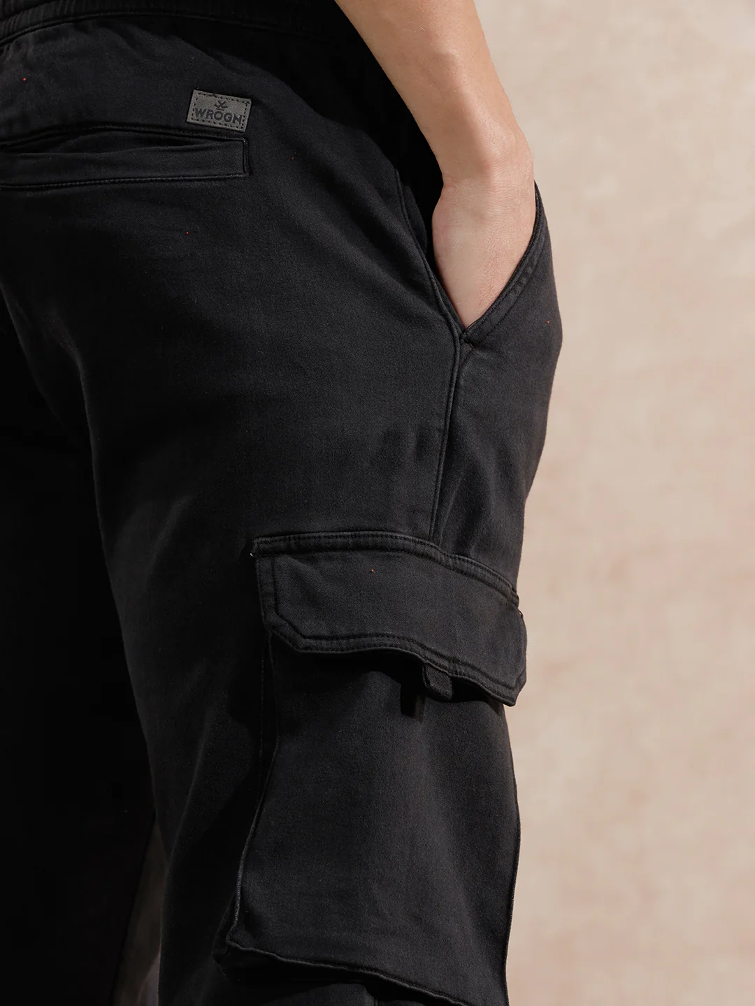 Casual Straight Fit Jogger | Black - Image 6