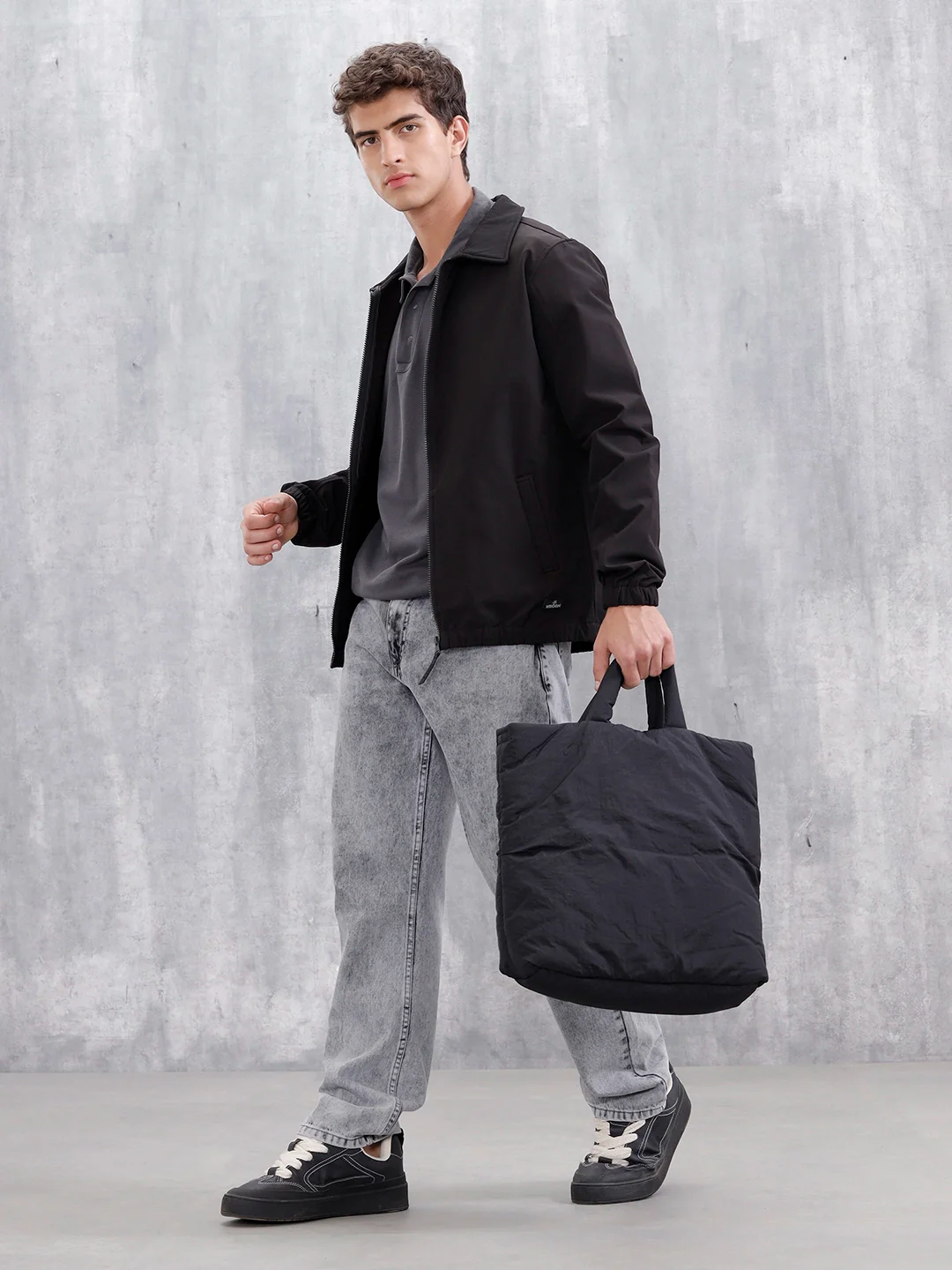 Classic Everyday Casual Jacket For Men | Black - Image 2