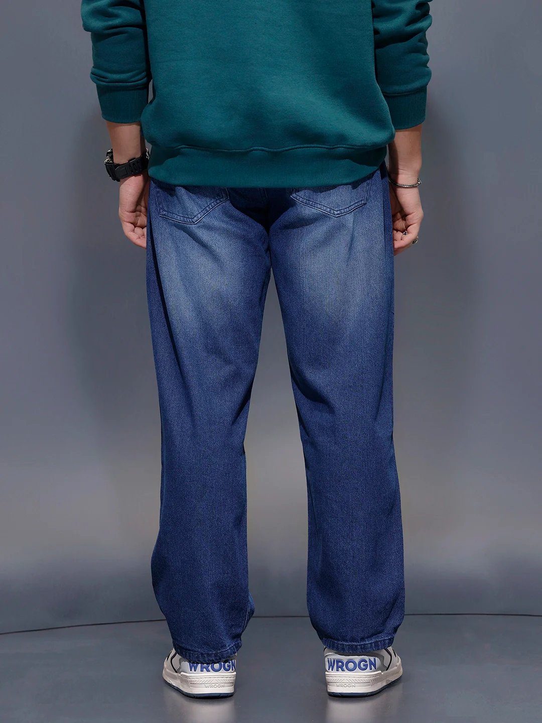 Classic Loose Jeans   |  Blue - Image 3