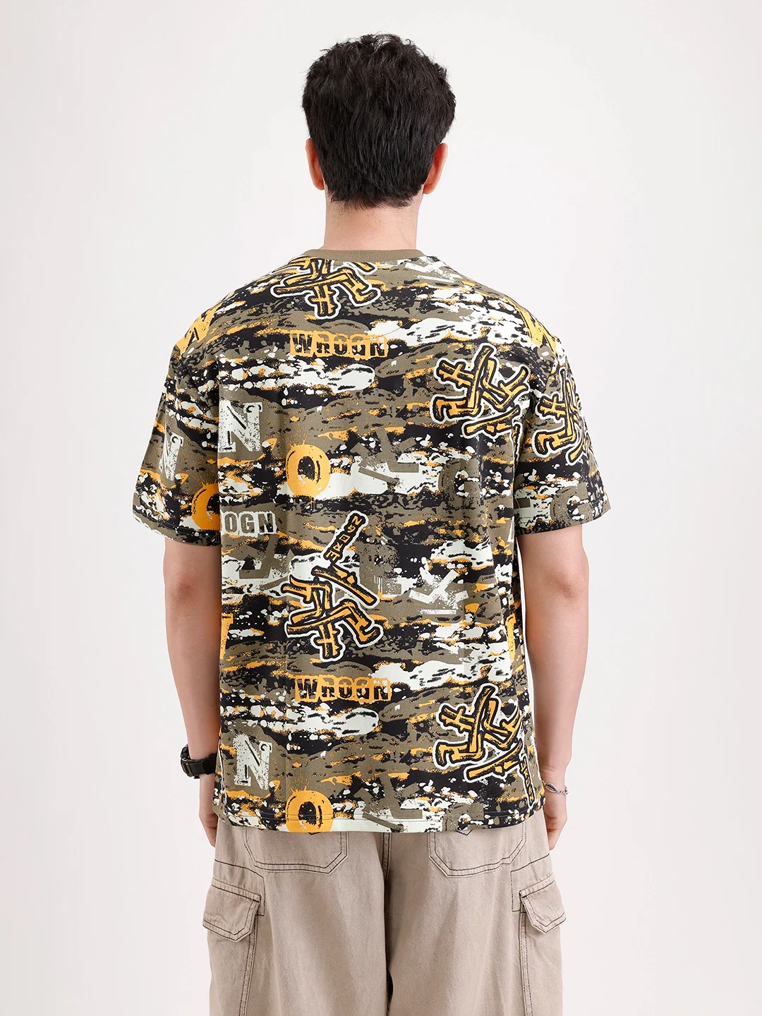 Classic Oversized AOP T-Shirt  | Multicolor - Image 3