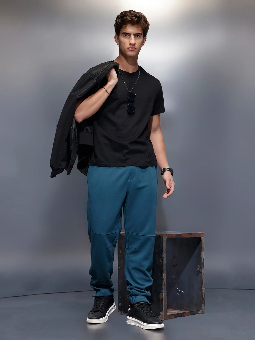 Classic Regular Fit Jogger   |  Blue - Image 2