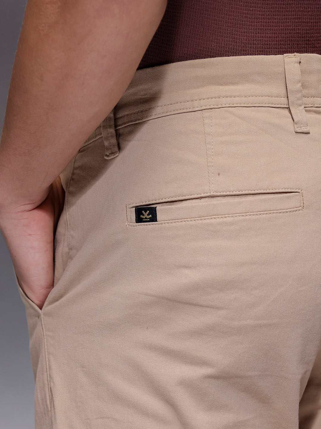 Classic Slim Fit Trouser   |  Brown - Image 5
