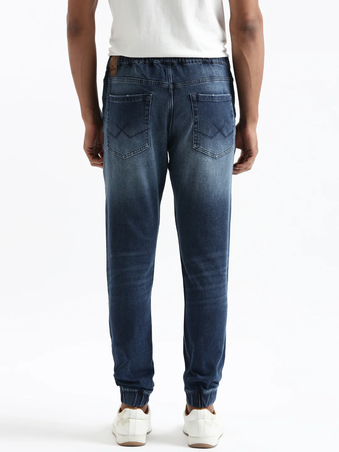 Classic Tone Denim Jogger - Image 3
