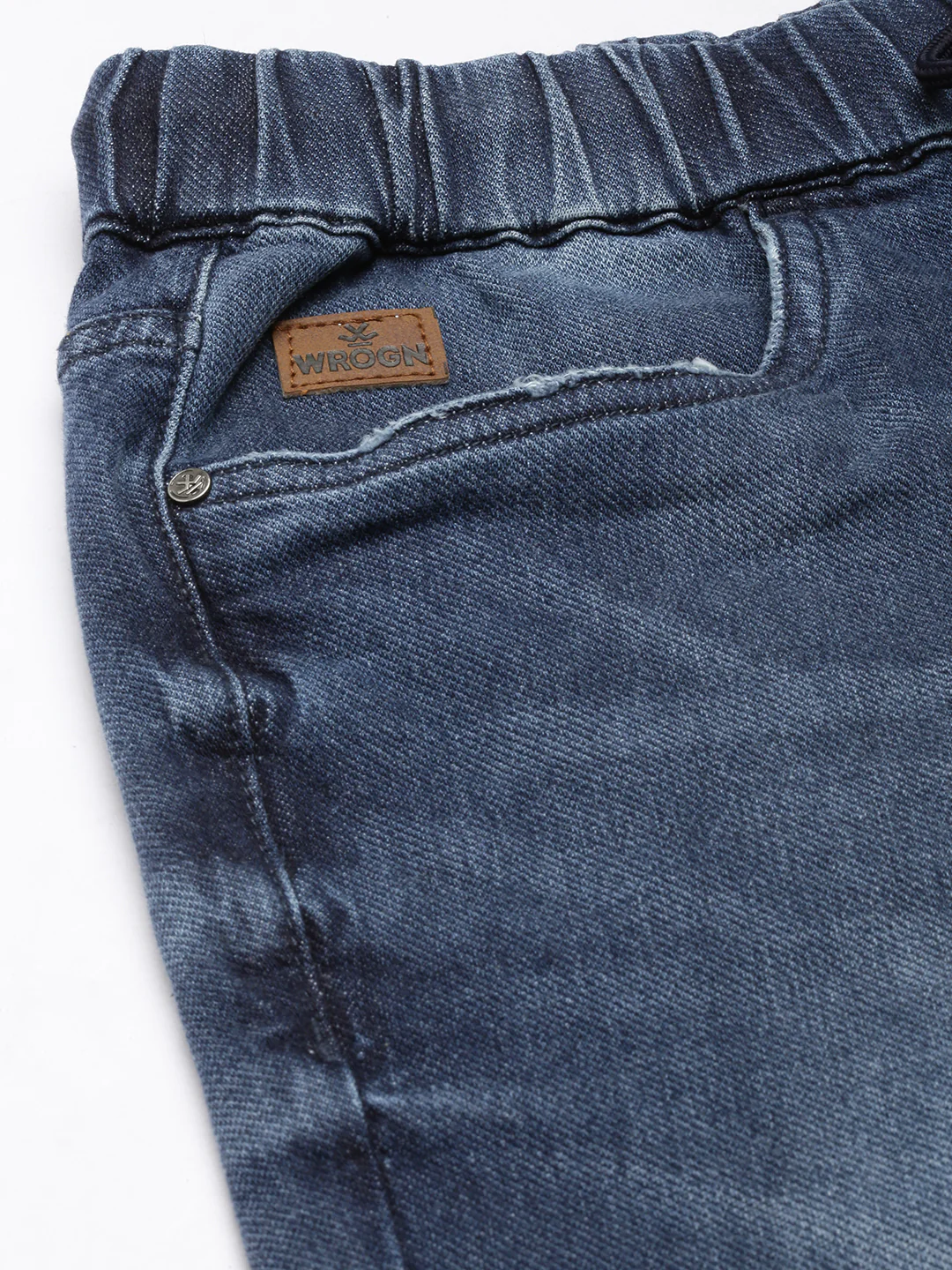 Classic Tone Denim Jogger - Image 6