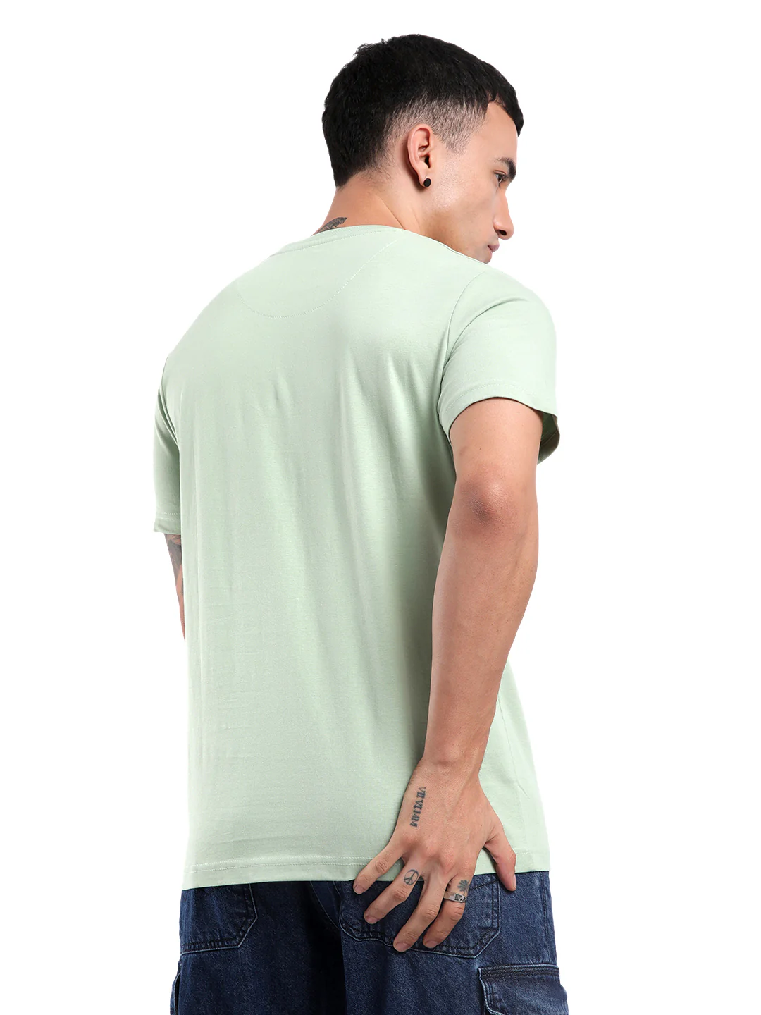 Classic Wrogn Printed Glitch T-Shirt - Image 3