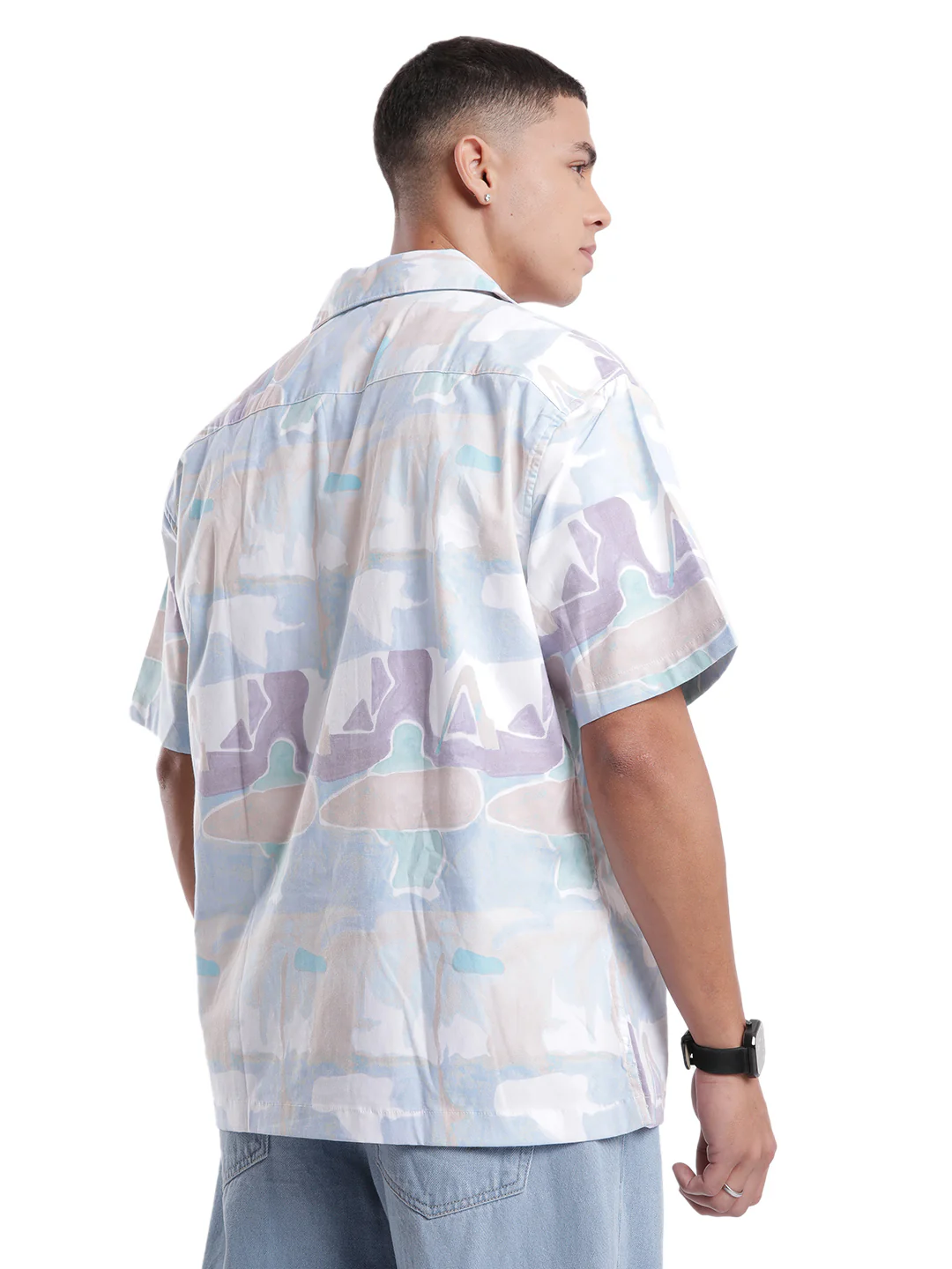 Cloudy Blend Comfort Fit AOP Shirt - Image 3