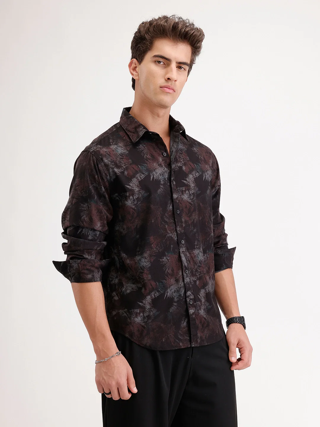 Comfort Fit Full Sleeve AOP Shirt | Multicolor - Image 4