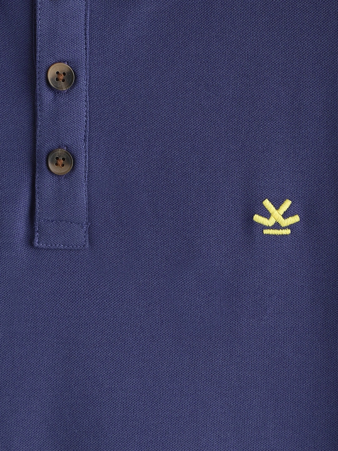 Cotton Blend Polo T-Shirt | Purple - Image 4
