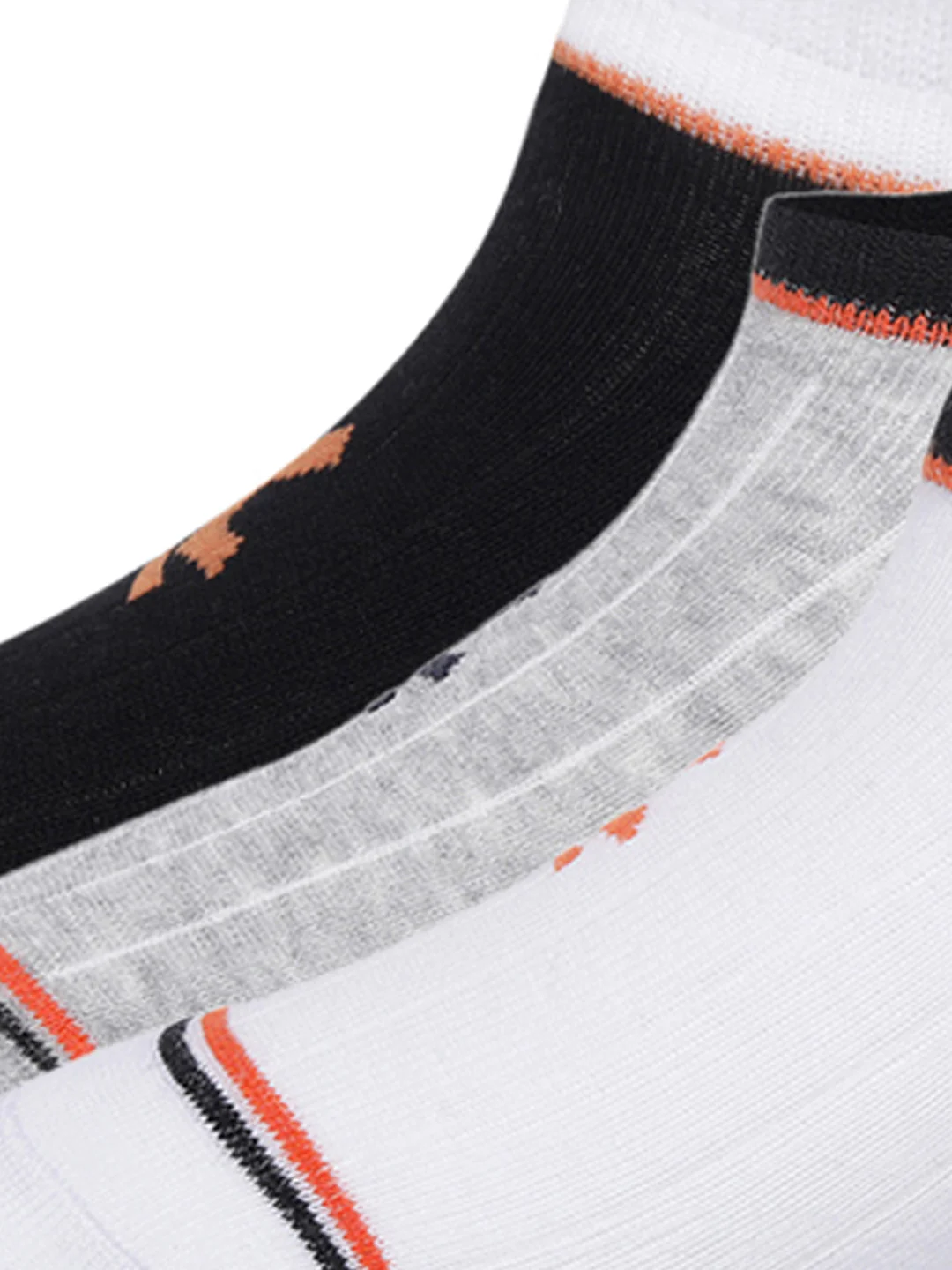 Cotton Spandex No Show Socks Pack of 3 - Image 5