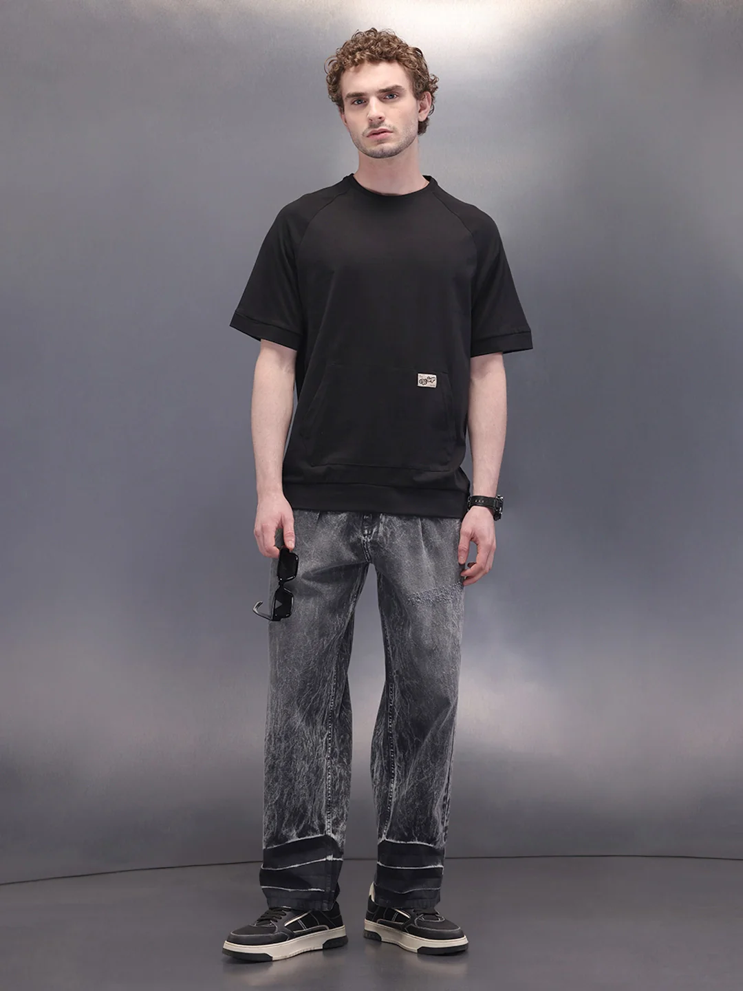 Cut & Sue Oversized T-Shirt | Black - Image 2