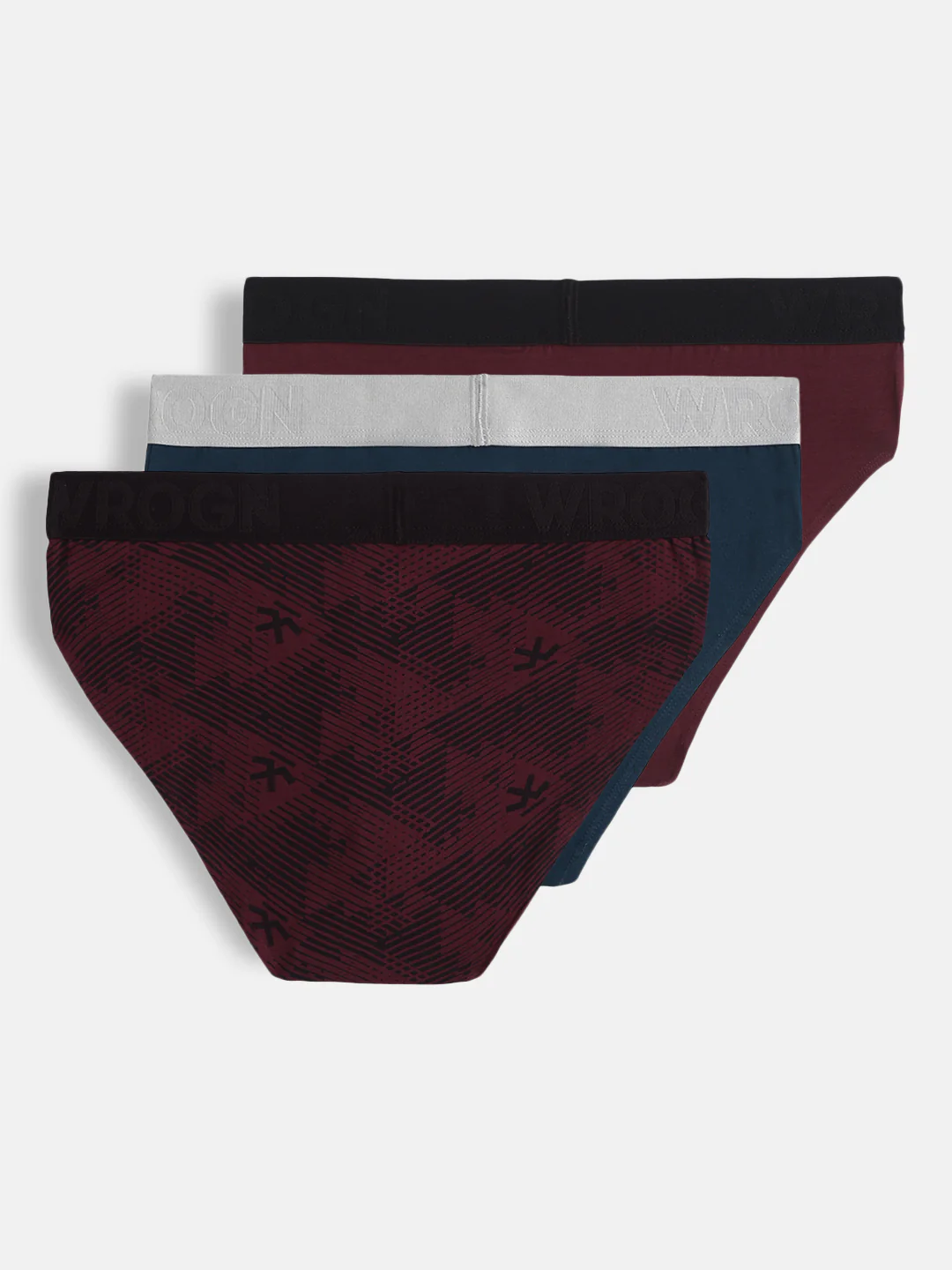 Daily Ease Solids & Print 3-Pack Briefs - Image 2