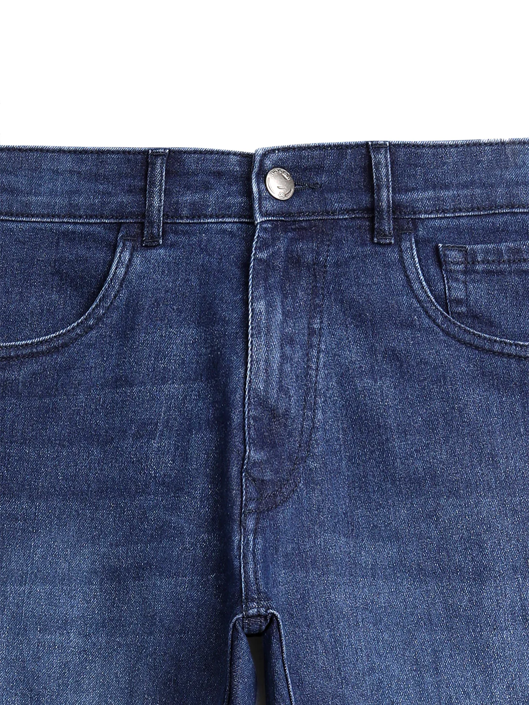 Dark Blue Slide Basic Jeans - Image 8