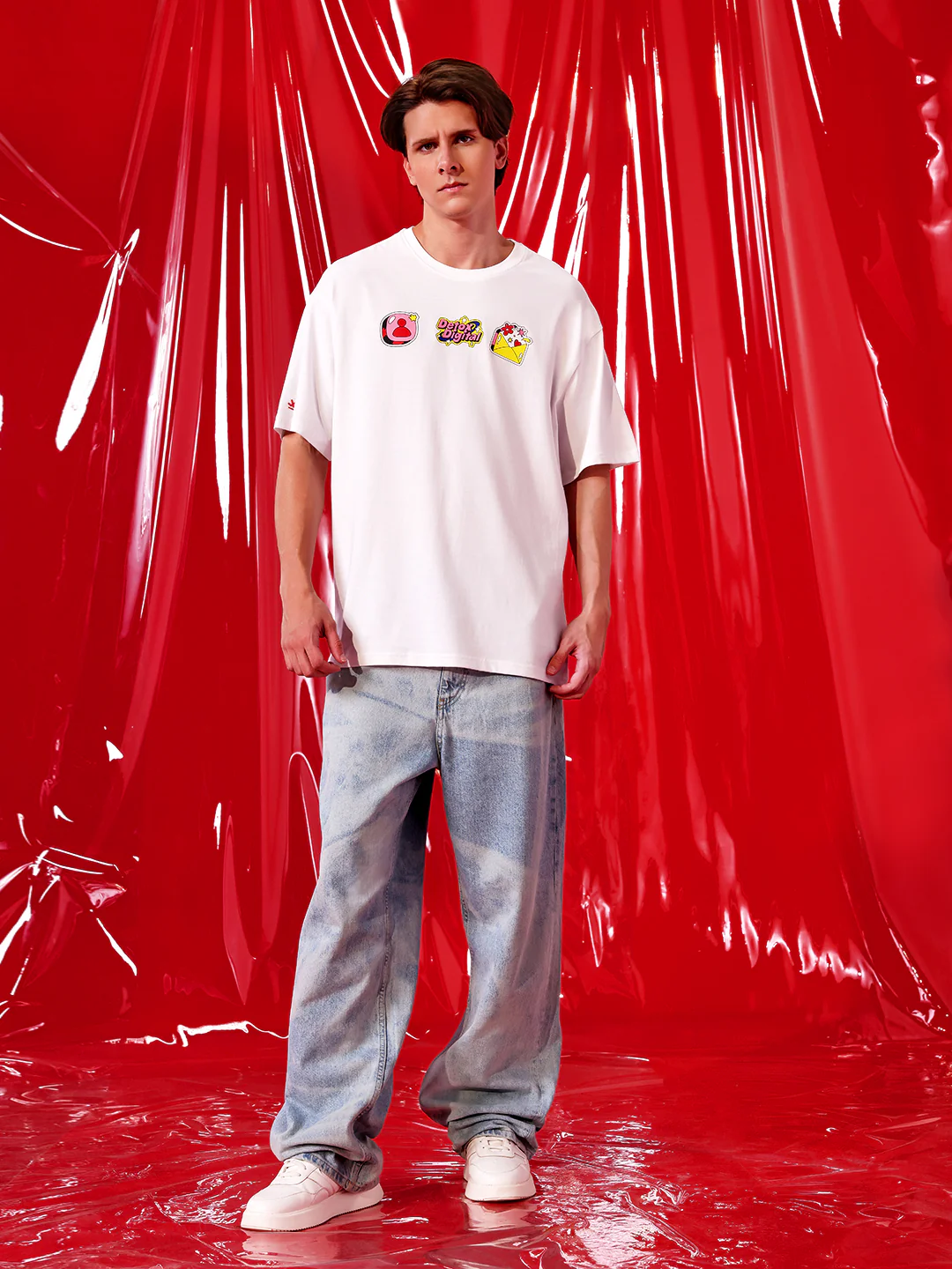 Digital Detox Netflix Oversized T-Shirt - Image 2