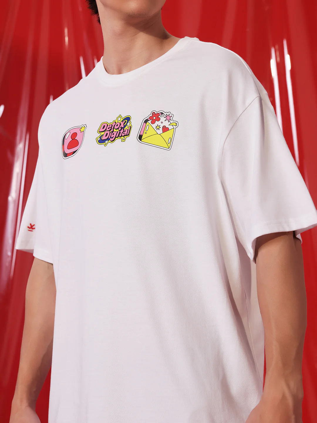 Digital Detox Netflix Oversized T-Shirt - Image 6