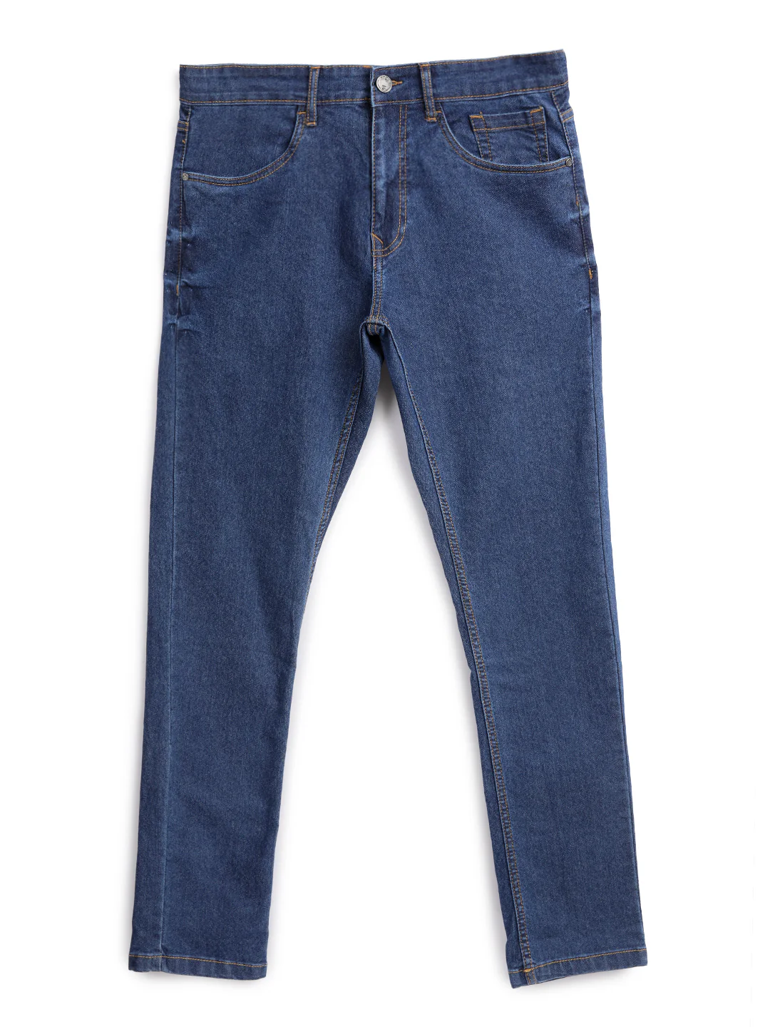 Elite Blue Slim Fit Denim Jeans - Image 7