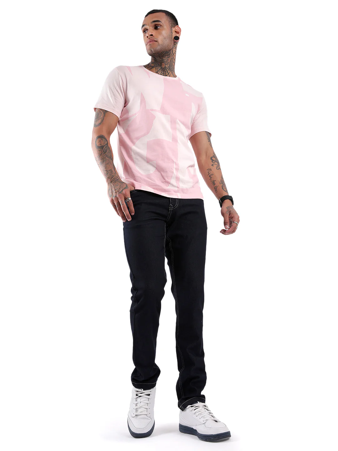 Elite Dark Blue Twill Denim Jeans - Image 2
