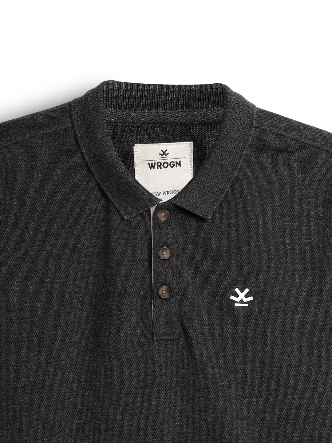 Elite Dark Grey Polo T-Shirt - Image 8