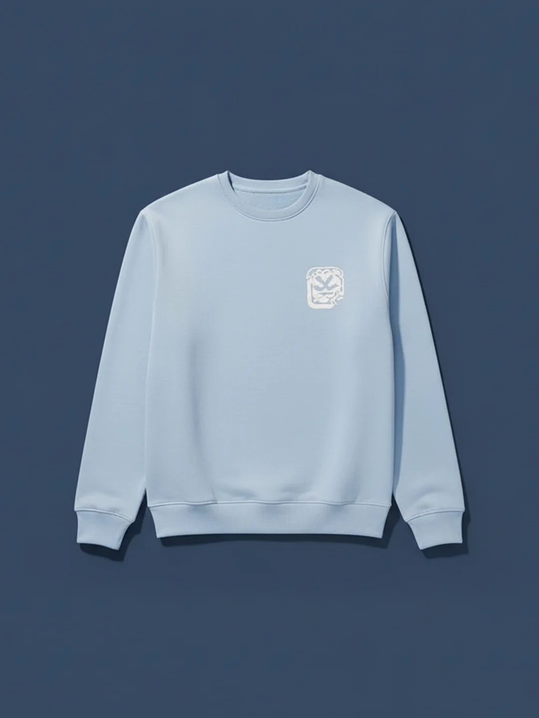 Essential Pastel Crewneck Sweatshirt | Light Blue - Image 4