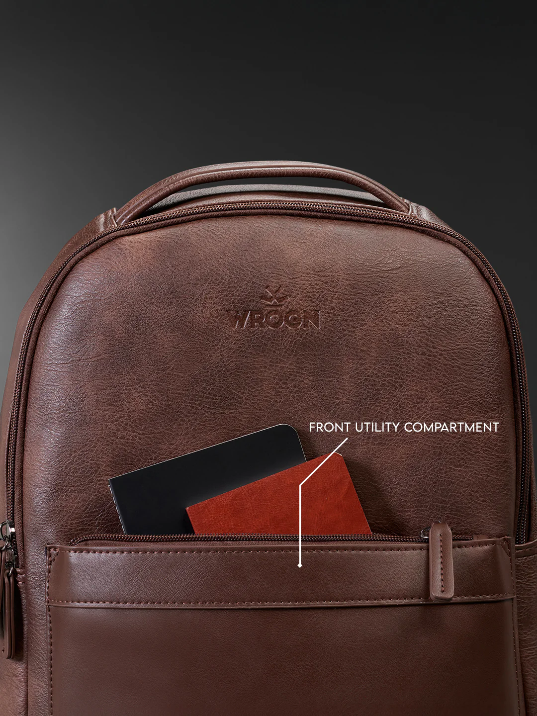 Everyday Classic Backpack | Brown (25L) - Image 6