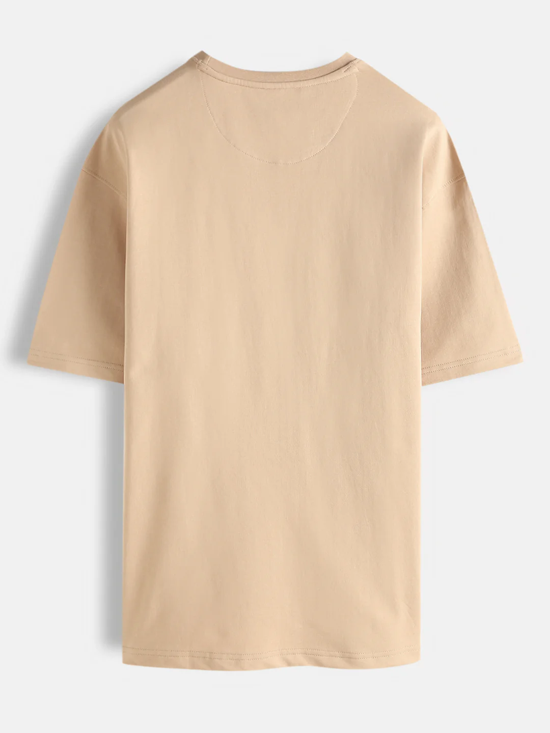 Floral Printed Oversized Fit T-Shirt | Beige - Image 2