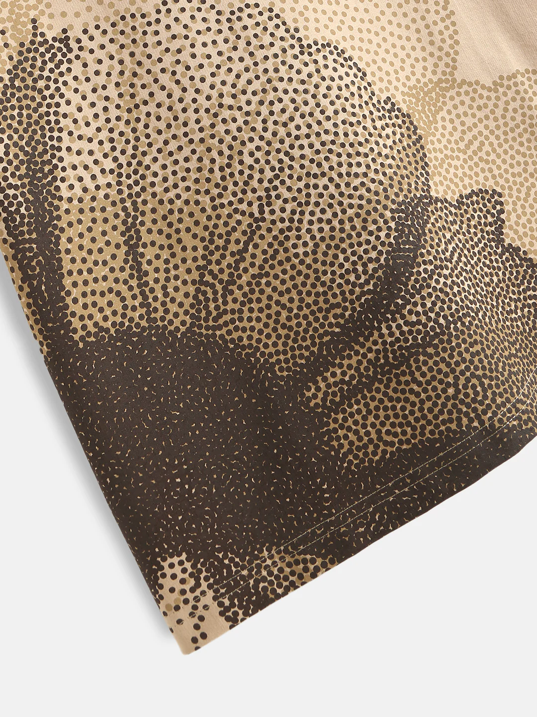 Floral Printed Oversized Fit T-Shirt | Beige - Image 5