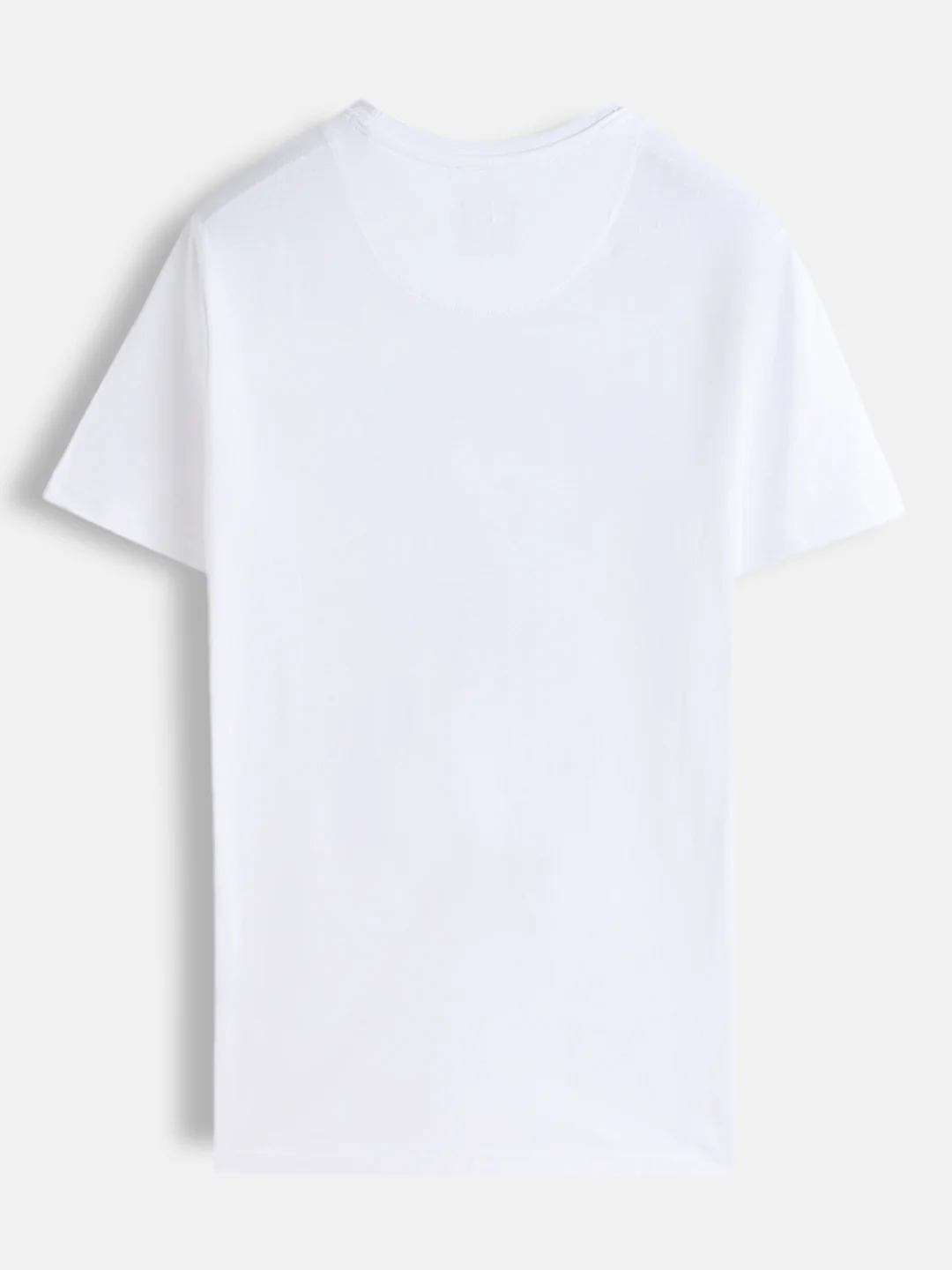 Graffiti Printed Slim Fit T-Shirt | White - Image 2