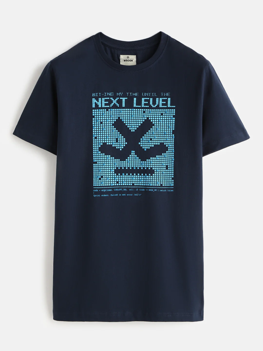 Graphic Printed Slim Fit T-Shirt | Grey - Image 2
