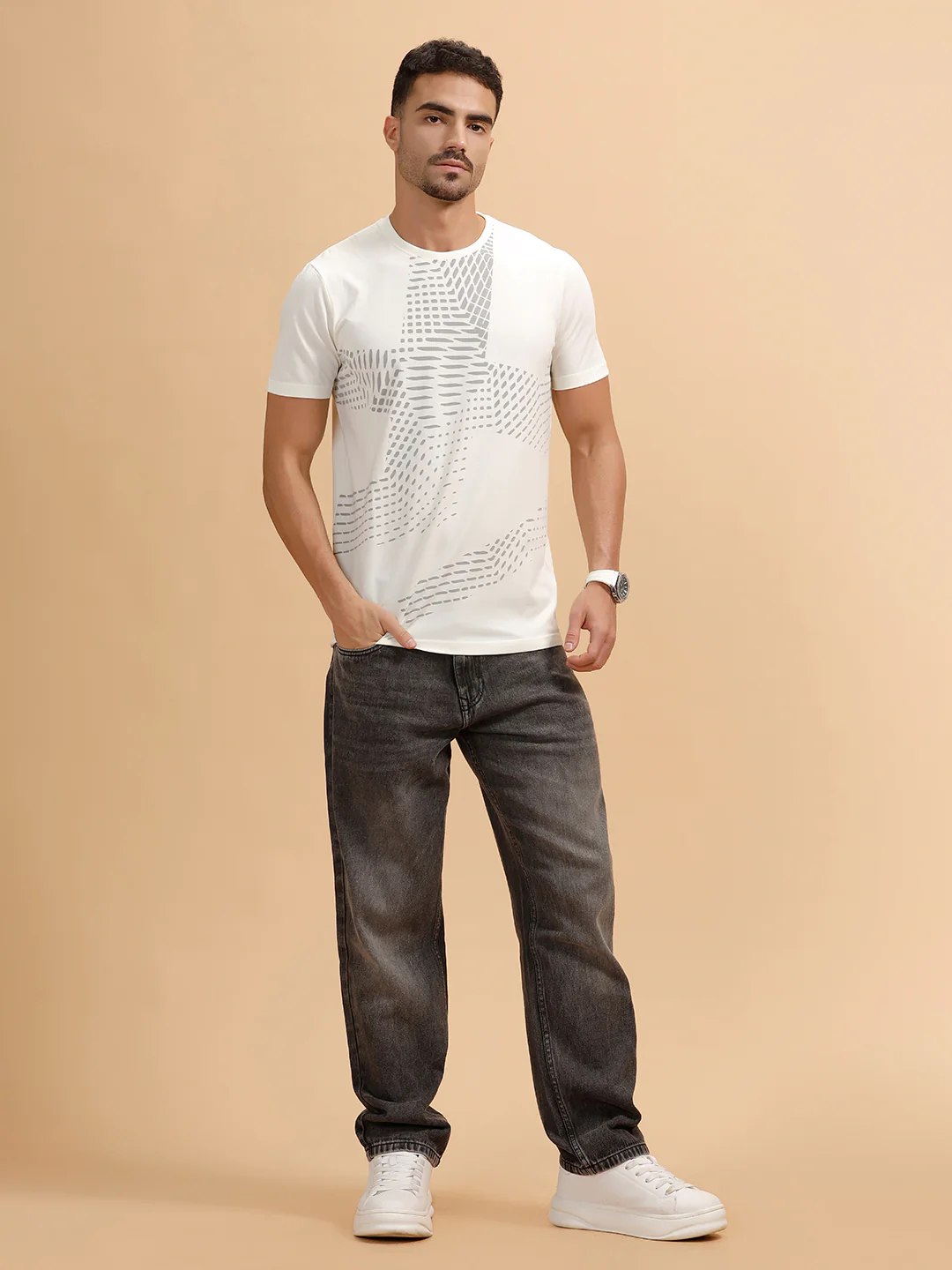 Heavy Fade Anti Fit Jeans | Grey - Image 2