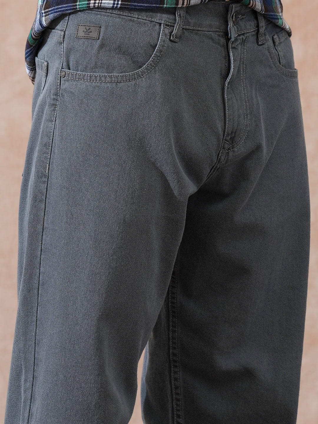 Heavy Fade Loose Fit Jeans | Grey - Image 5