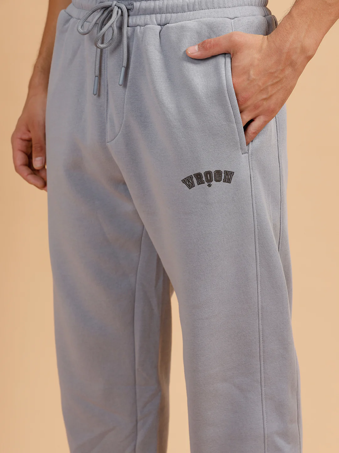 Heavy GSM Relaxed Fit Jogger | Grey - Image 5